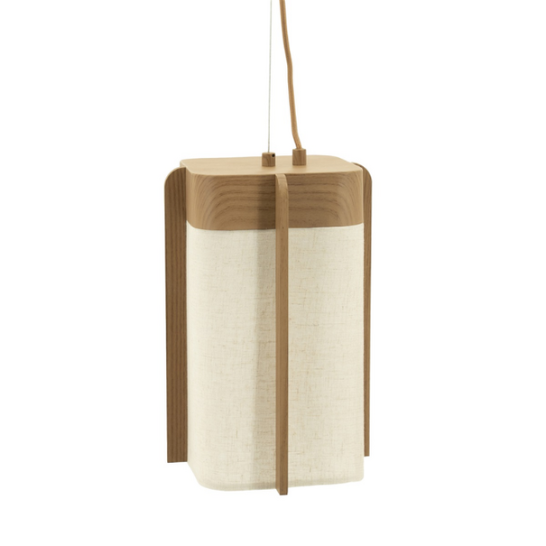 By-Boo Scandinavische Japandi hanglamp Aterlier small 1-lichts bruin