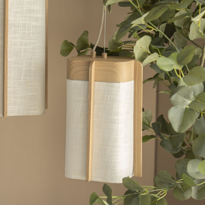By-Boo Scandinavische hanglamp Aterlier small 1-lichts naturel