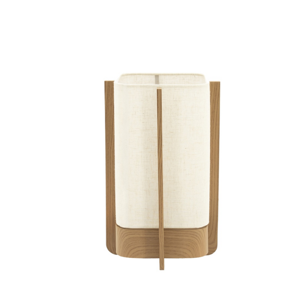 By-Boo Scandinavische Japandi tafellamp Aterlier small 1-lichts bruin