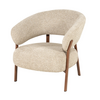 By-Boo Japandi fauteuil Sedia brown