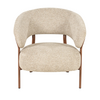 By-Boo Japandi fauteuil Sedia brown