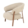 By-Boo Japandi fauteuil Sedia brown