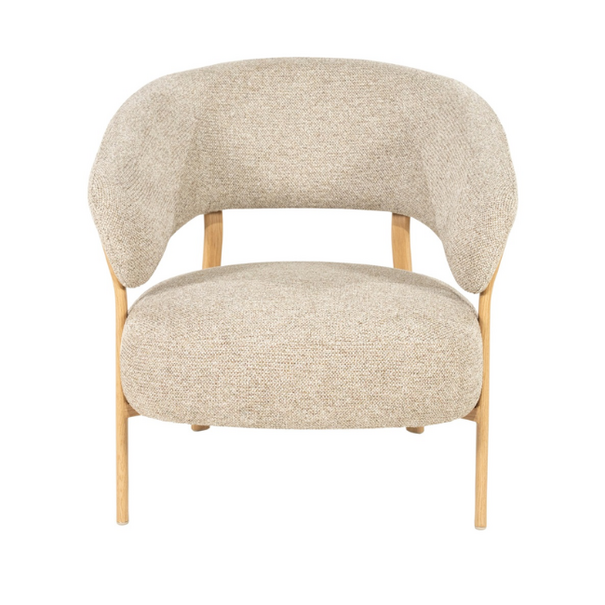 By-Boo Scandinavische fauteuil Sedia natural