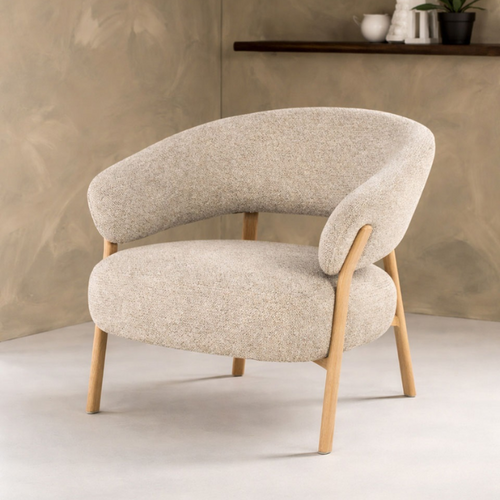 Scandinavische fauteuil Sedia natural