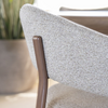 By-Boo Japandi eetkamerstoel Sedia brown met armleuning