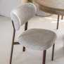 Japandi eetkamerstoel Sedia brown