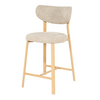 By-Boo Scandinavische barstoel Sedia natural