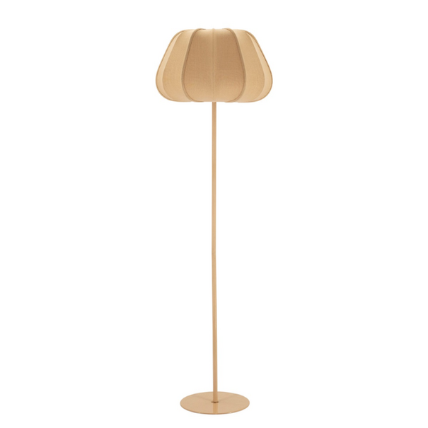 By-Boo Retro vintage vloerlamp Sora natural