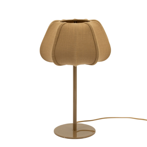 By-Boo Tafellamp Sora green groene tafellamp met kap