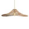 GOOD & MOJO Ibiza stijl hanglamp Cuzco Ø65 cm 1-lichts naturel