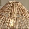 GOOD & MOJO Ibiza stijl hanglamp Cuzco Ø65 cm 1-lichts naturel