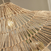 GOOD & MOJO Ibiza stijl hanglamp Cuzco Ø65 cm 1-lichts naturel