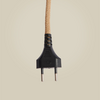 GOOD & MOJO Scandinavische tafellamp Corsica naturel hout
