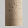it's about RoMi Moderne Japandi plafondlamp Tivoli 1-lichts travertin wit