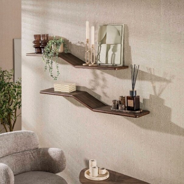 BelaLuz Shop the look Walnut Glow set voor woonkamer en eetkamer
