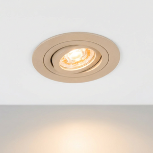 ETH Modern Scandinavische inbouwspot Urban 1-lichts zand