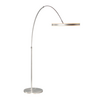 Steinhauer Moderne booglamp Ringlux 1-lichts staal