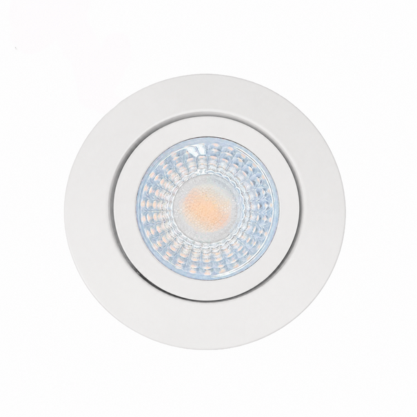 ETH Moderne inbouwspot Ronin 1-lichts wit dim to warm IP44