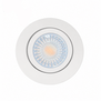 Moderne inbouwspot Ronin 1-lichts wit dim to warm IP44