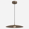 ETH Modern industriële hanglamp Sanne 1-lichts Anodic brown dim to warm Ø50 cm