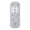 Stars of Light Modern Scandinavische plafondventilator Barac 1-lichts wit met houtlook Ø106 cm
