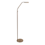 Modern klassieke leeslamp Soleil 2 1-lichts brons