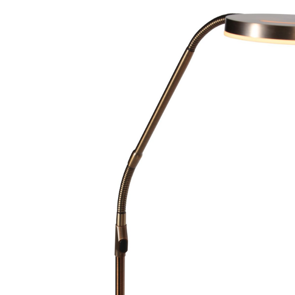 Steinhauer Modern klassieke leeslamp Soleil 2 1-lichts brons