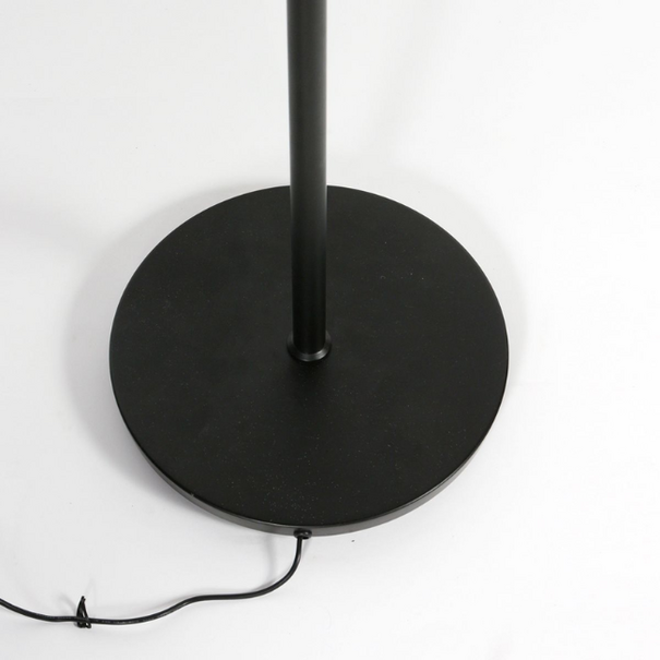 Steinhauer Moderne uplighter Soleil 2 met leeslamp zwart