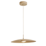 Modern industriële hanglamp Sanne 1-lichts zand dim to warm Ø50 cm