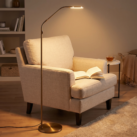 Leeslamp Soleil 2 1-lichts brons