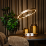 Design Hanglamp Jayden 1 Lichts Champagne Ø60 cm