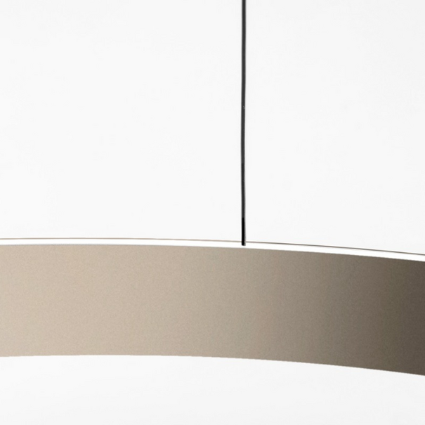ETH Design Hanglamp Jayden 1 Lichts Champagne Ø60 cm