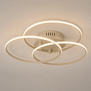 Modern Scandinavische plafondlamp Jasmijn 3-standen memory Ø42 cm 24 watt zand
