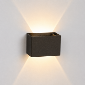 Wandlamp Muro 1-lichts cacao
