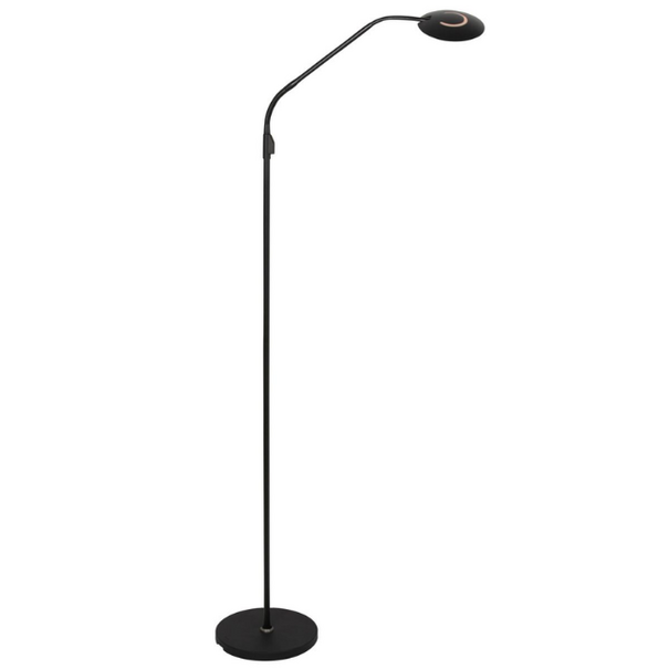 Steinhauer Moderne oplaadbare leeslamp Zenith 2 zwart met flexibele arm