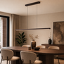 Moderne hanglamp Bande LED 150 cm cacao