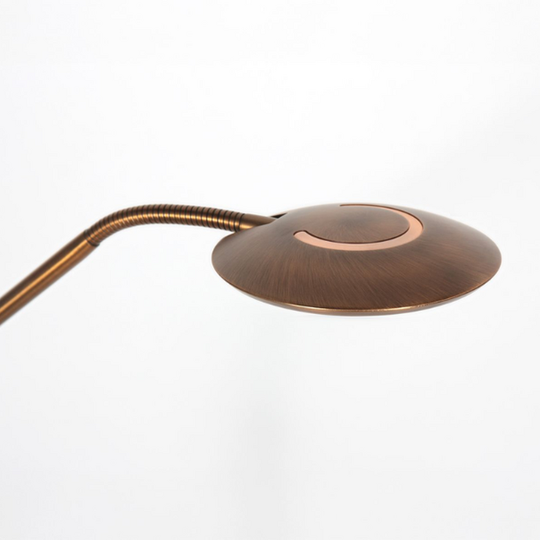 Steinhauer Moderne klassieke oplaadbare leeslamp Zenith 2 zwart met flexibele arm