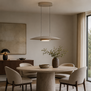 Moderne hanglamp Lastra crème Ø60 cm
