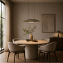 Modern industriële hanglamp Lastra olijfgroen Ø60 cm