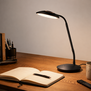 Moderne tafellamp Zenith 2 zwart met afstandsbediening