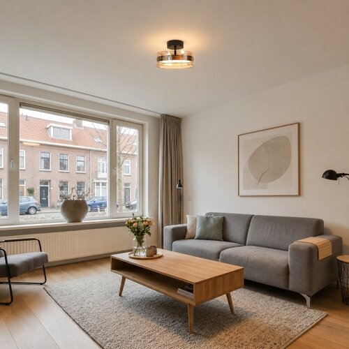 Moderne plafondlamp Enzo 1-lichts brons