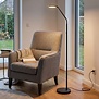 Moderne vloerlamp Málaga 1-lichts zwart