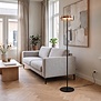 Moderne hotel chique vloerlamp Enzo 1-lichts brons
