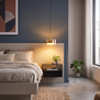 Moderne minimalistische hanglamp Enzo 1-lichts brons