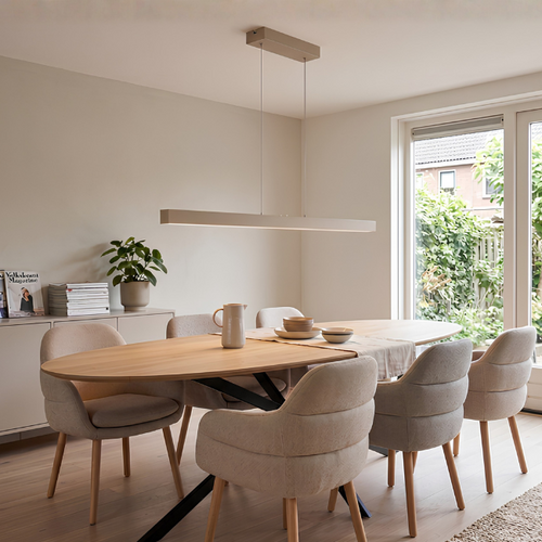Moderne hanglamp Traiano 120 cm crème