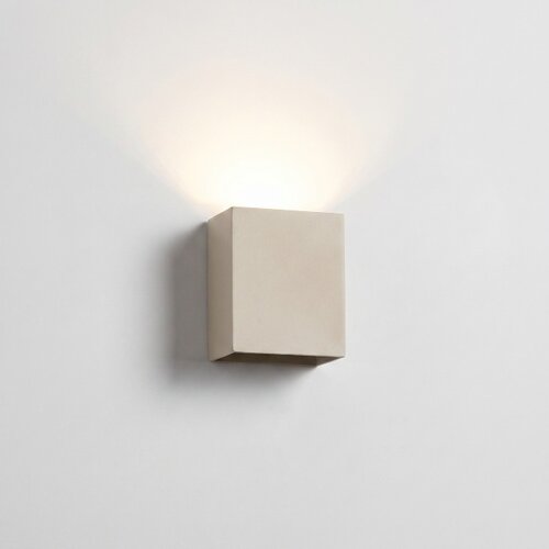Modern hotel chique wandlamp Minke 1-lichts champagne