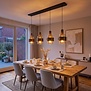 Modern Hotel Chique hanglamp Marrone 4-lichts brons