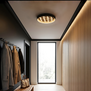 Modern design plafondlamp Alcadozo zwart Ø60 cm