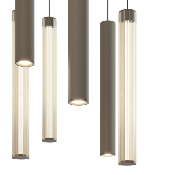 Stars of Light Modern hotel chique hanglamp Clares 13-lichts brons