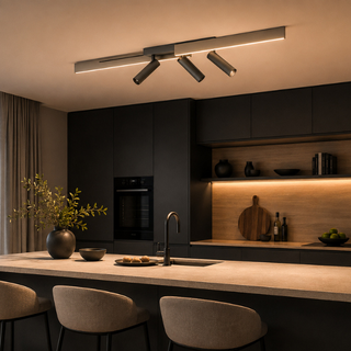 Plafondlamp Moriscote brons